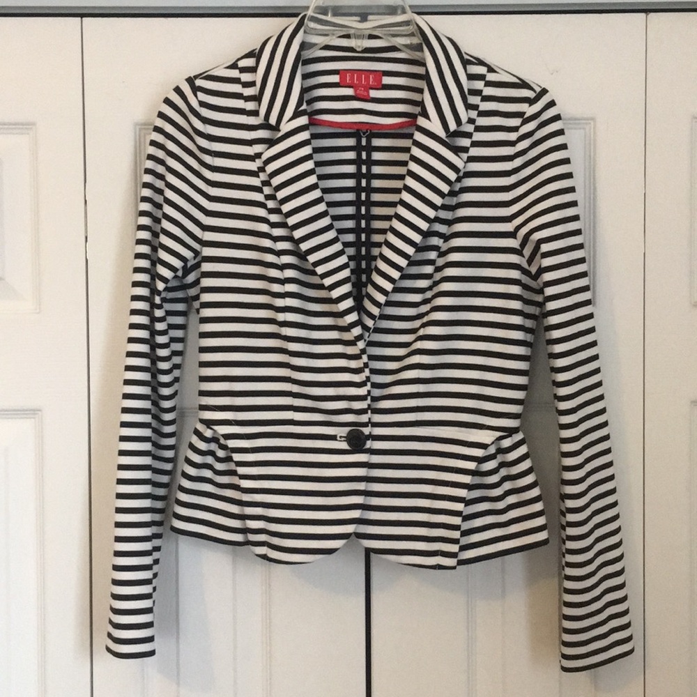 Elle stripe jacket